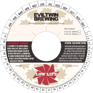 Evil Twin Brewing Low Life December 2014