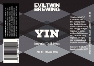 Evil Twin Brewing Yin