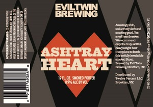 Evil Twin Brewing Ash Tray Heart