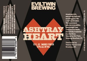 Evil Twin Brewing Ash Tray Heart December 2014