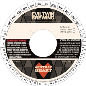 Evil Twin Brewing Ash Tray Heart