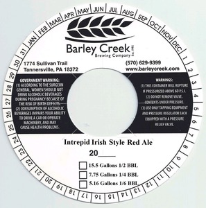 Barley Creek Intredid Irish Style