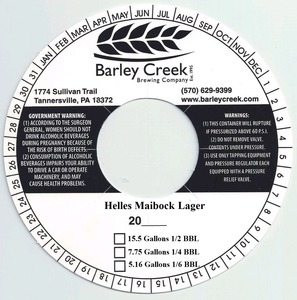 Barley Creek Helles Maibock