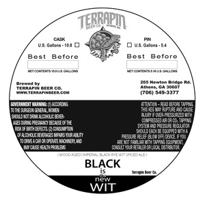 Terrapin Black Is The New Wit