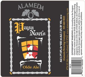 Papa Noel's Olde Ale December 2014