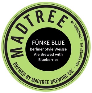 Madtree Brewing Company Funke Blue December 2014