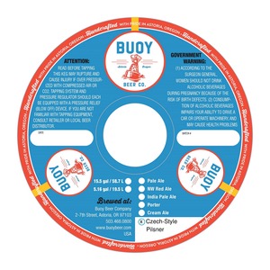 Buoy Beer Company Czech Style