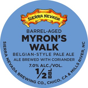 Sierra Nevada Barrel-aged Myron's Walk December 2014