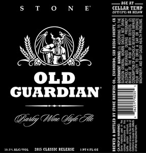 Stone Brewing Co Stone Old Guardian