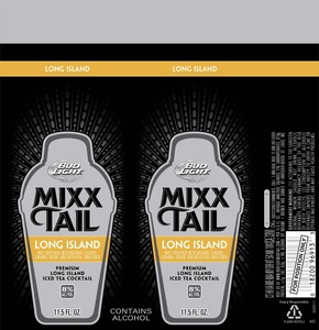 Bud Light Mixxtail Long Island Iced Tea December 2014