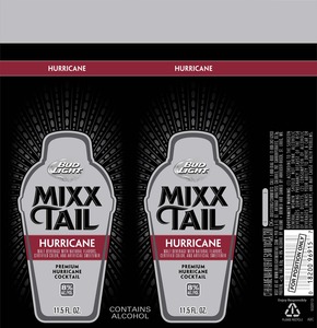 Bud Light Mixxtail Hurricane