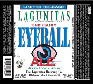 The Lagunitas Brewing Company The Hairy Eyeball December 2014