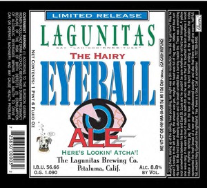 The Lagunitas Brewing Company The Hairy Eyeball December 2014