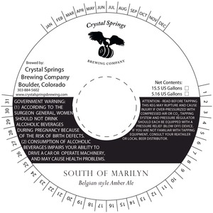 South Of Marilyn December 2014