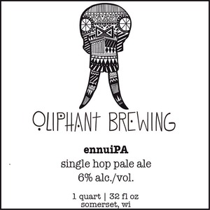 Oliphant Brewing Ennuipa