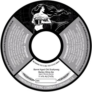 Coronado Brewing Company Barrel Aged Old Scallywag December 2014