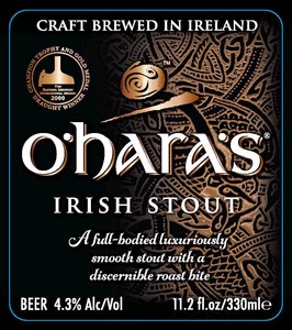 O'hara's Irish Stout December 2014