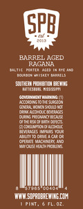 Southern Prohibition Brewing Barrel Aged Ragana