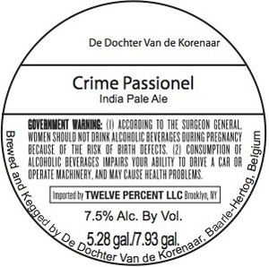 De Dochter Van De Korenaar Crime Passionel December 2014