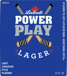 Labatt Power Play Lager December 2014