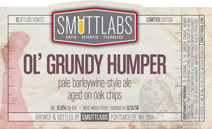 Smuttlabs Ol' Grundy Humper December 2014
