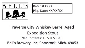 Bell's Traverse City Whiskey Barrel Aged Expedi December 2014