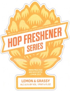 The Hop Concept Lemon & Grassy January 2015