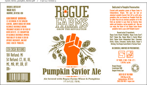 Rogue Pumpkin Savior December 2014