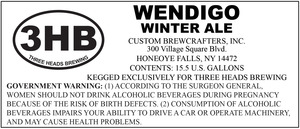 Three Heads Brewing Wendigo December 2014