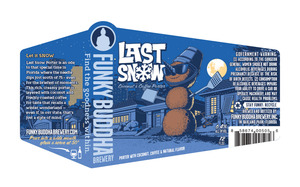 Last Snow Coconut & Coffee Porter January 2015