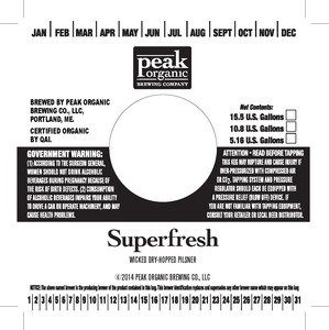 Peak Organic Superfresh December 2014