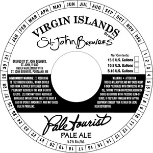 Virgin Islands Brand Pale Tourist