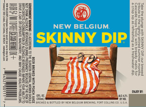 New Belgium Brewing Skinny Dip