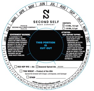 Second Self Beer Company Saison