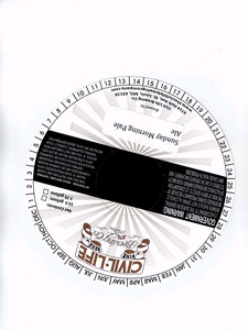 The Civil Life Brewing Co. Sunday Morning Pale Ale January 2015