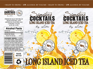 Signature Cocktails By Loko Long Island Iced Tea