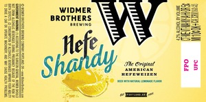 Widmer Brothers Brewing Company Hefe Shandy December 2014