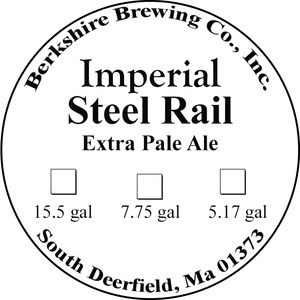 Berkshire Brewing Company Imperial Steel Rail