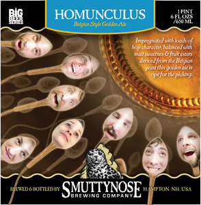 Smuttynose Brewing Co. Homunculus