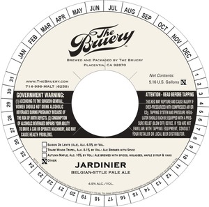 The Bruery Jardinier