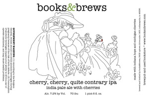 Books & Brews Cherry, Cherry, Quite Contrary IPA