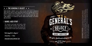 Omaha Brewing Company The General's Select Barrel Aged Stout