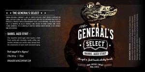 Omaha Brewing Company The General's Select Barrel Aged Stout