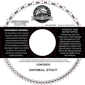 Oatmeal Stout 