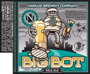 Ninkasi Brewing Company Big Bot Pale Ale