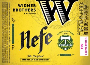 Widmer Brothers Brewing Company Hefe December 2014