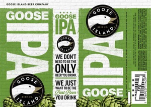 Goose Island Beer Co. Goose IPA December 2014