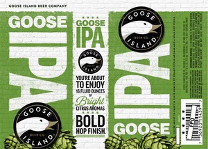 Goose Island Beer Co. Goose IPA December 2014