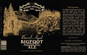 Sierra Nevada Barrel-aged Bigfoot December 2014