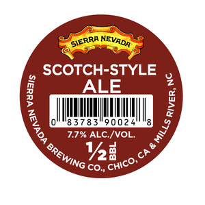 Sierra Nevada Scotch Style Ale December 2014